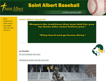 Tablet Screenshot of baseball.falconsgreen.org
